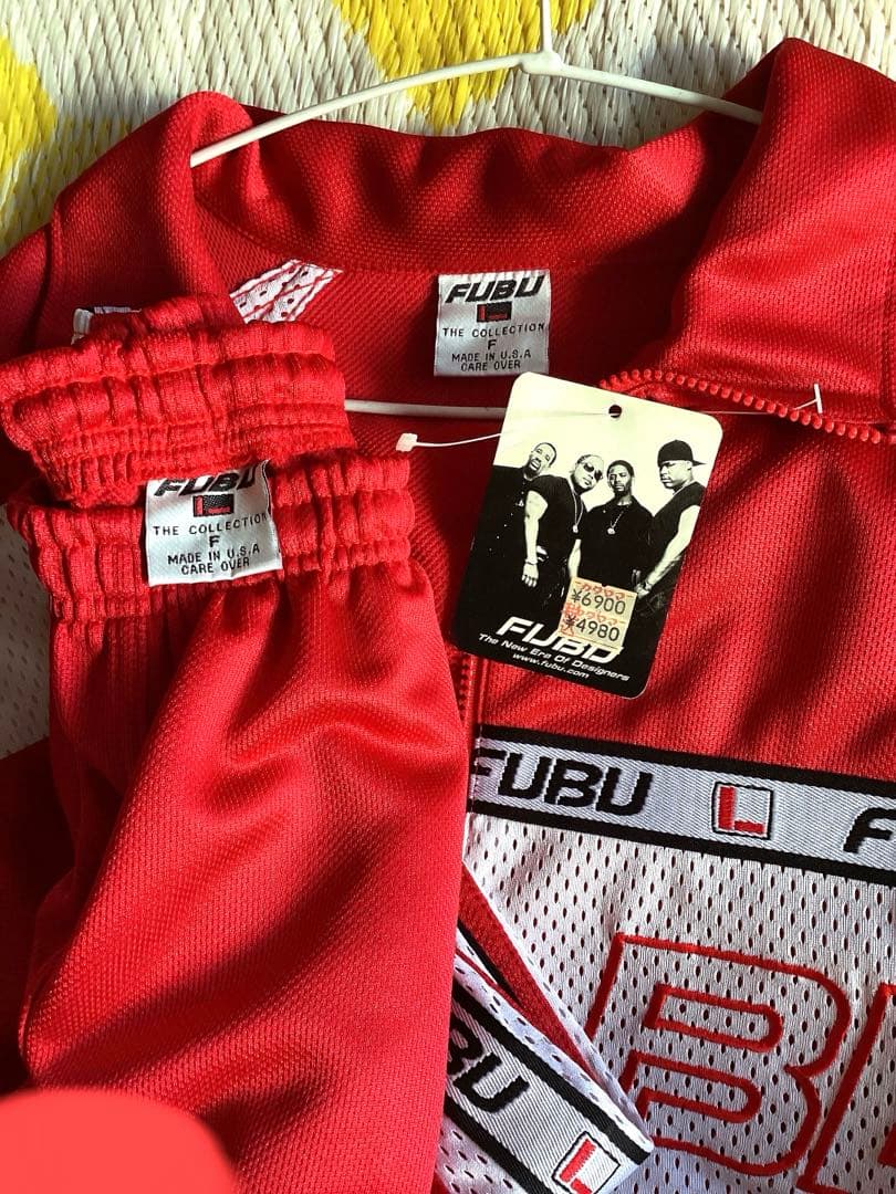 当時物 USA製 FUBU セットアップ タグ付き 新品未使用
