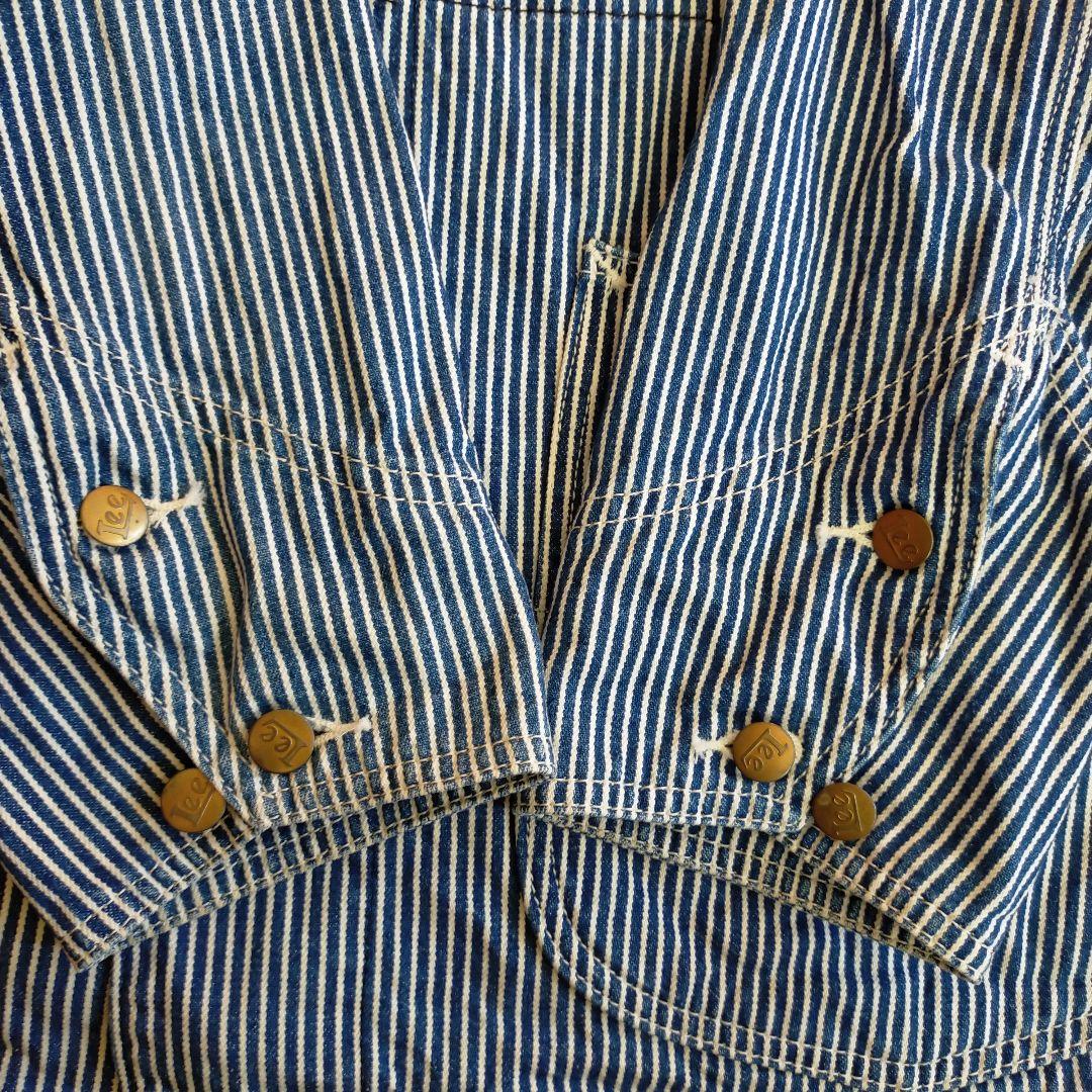 Lee リー復刻　91-J ヒッコリーデニムカバーオール