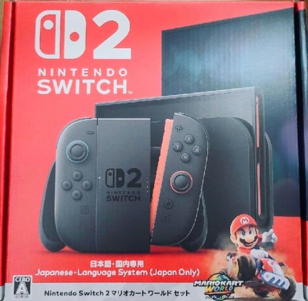 ニンテンドースイッチ2 新品未開封 マリオカートワールド版
