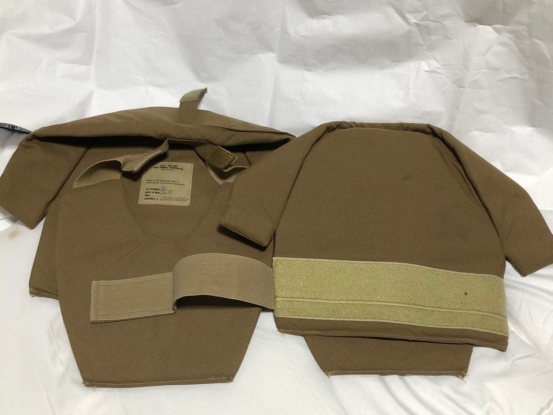 ボディアーマー ブラウン OTV インターセプター　　DAPS ケブラー