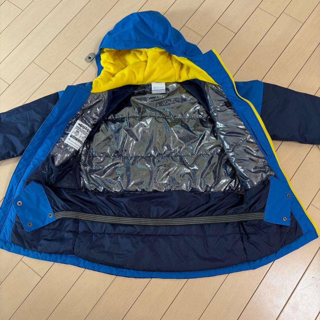 Columbia 子ども用スキーウェア 上下セットS（130〜140） 美品