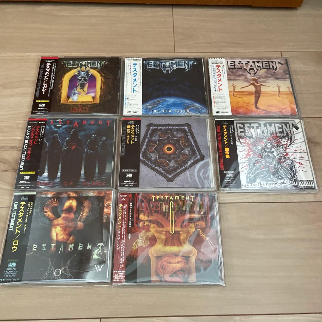 TESTAMENT　国内盤８枚セット