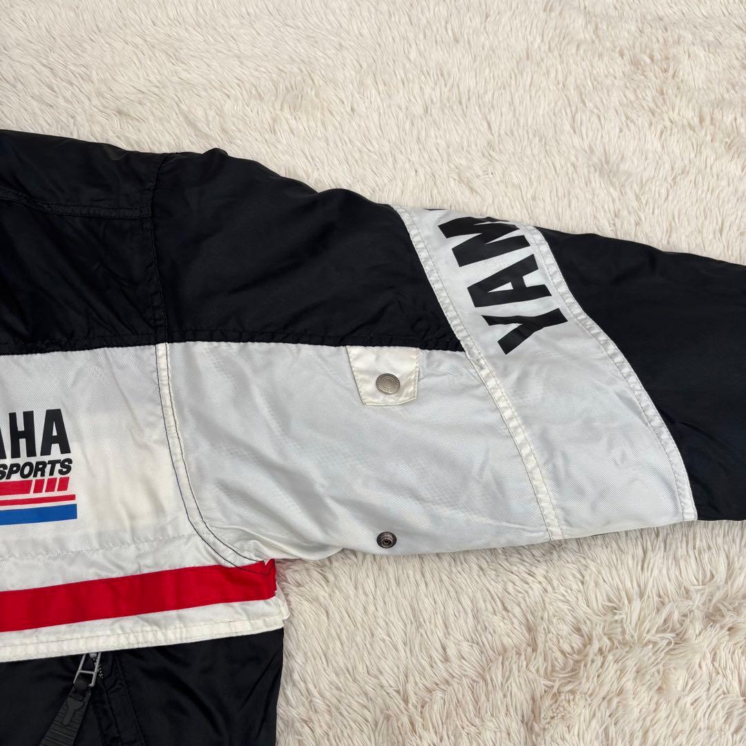 高配色 TEAM YAMAHA レーシングジャケット　2way 90s Lサイズ