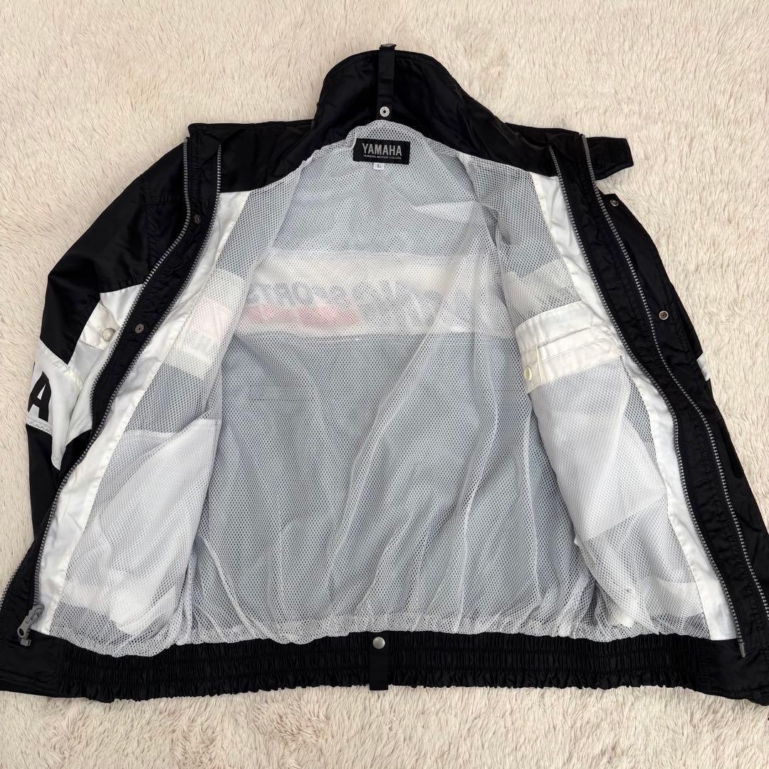 高配色 TEAM YAMAHA レーシングジャケット　2way 90s Lサイズ