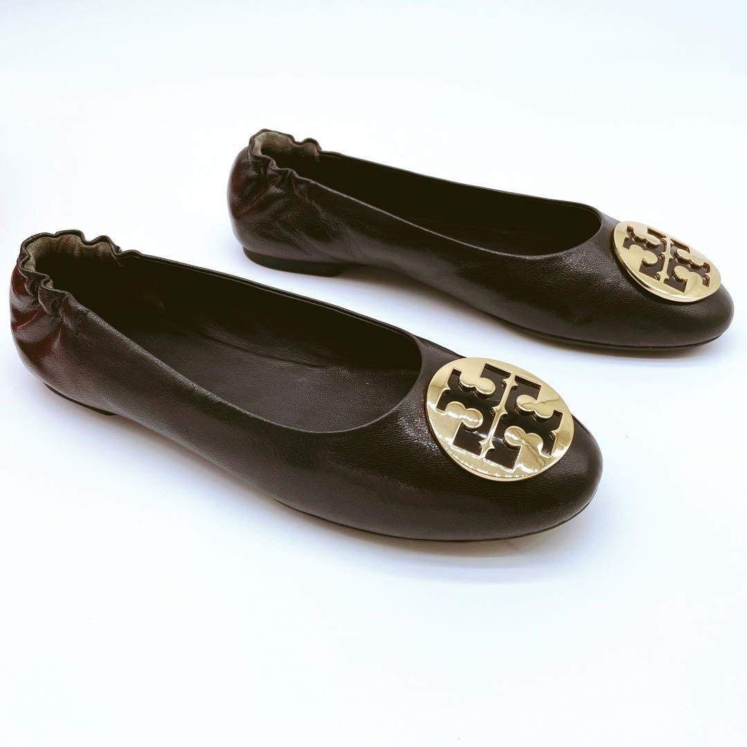 TORY BURCH 黒 フラットシューズ