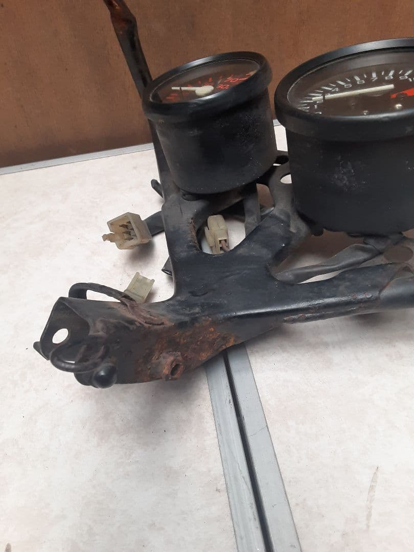 デ*イ様 NSR50メーターセット　アッパーカウルステー付き　動作未確認　ジャン