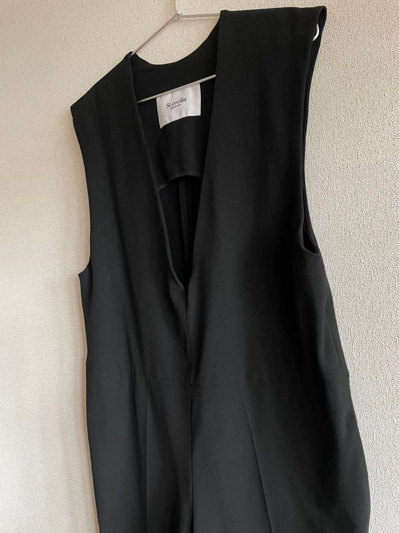 girlish ガーリッシュサロペット　ブラック　S