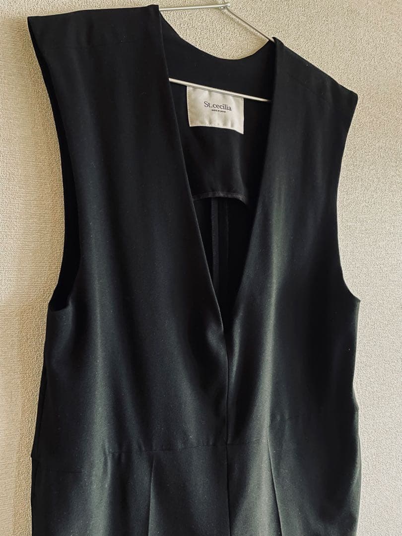 girlish ガーリッシュサロペット　ブラック　S