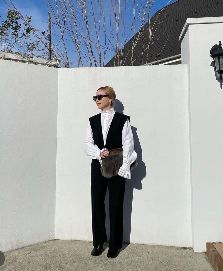 girlish ガーリッシュサロペット　ブラック　S