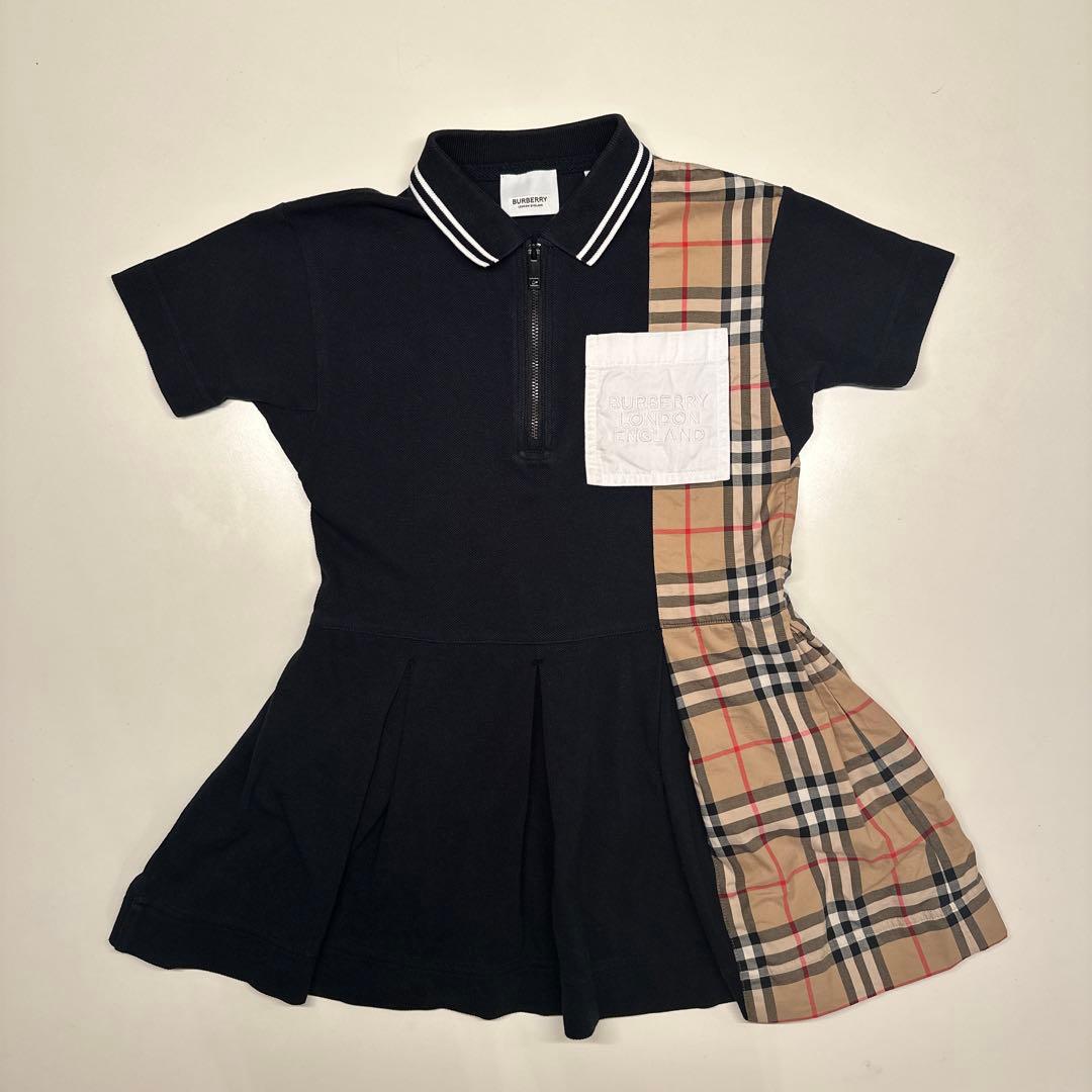 【BURBERRY】ノバチェック　ワンピース 110、120センチ　現行タグ