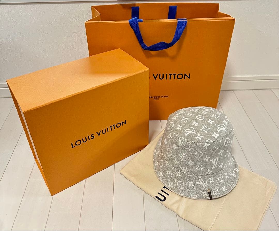 田*す様 極美品 LOUIS VUITTON ルイヴィトン 帽子 バケットハット