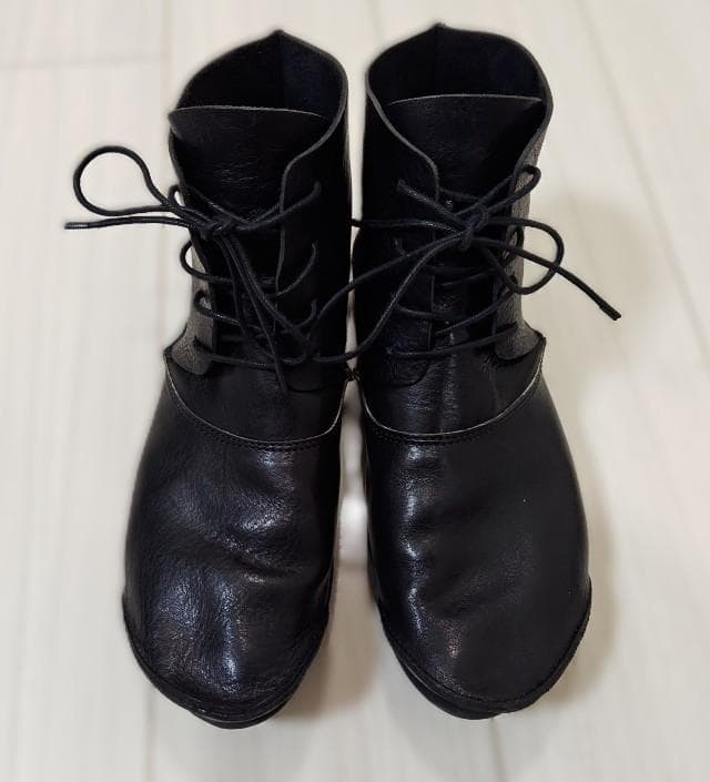 trippen　ソフトレザーブーツ　ブラック　26.5cm