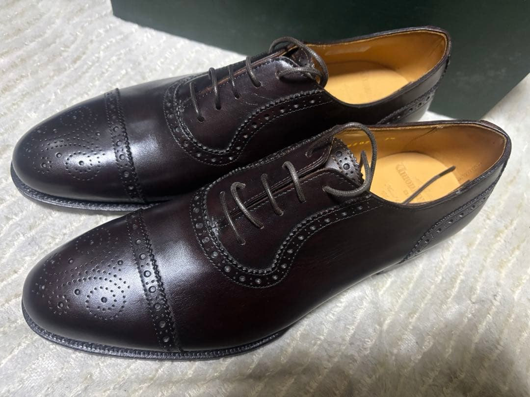 新品　ユニオンインペリアル　メダリオン　ビジネスシューズ　7.5EE