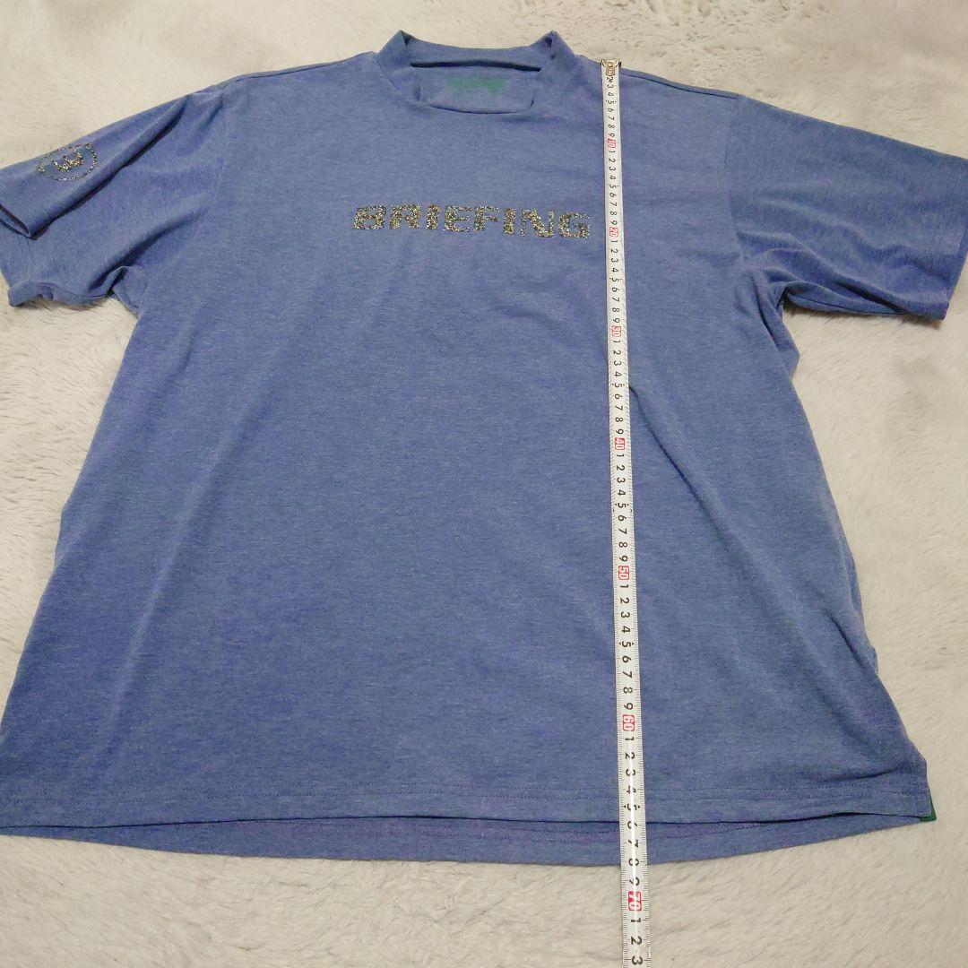 BRIEFINGブリーフィング　モックネックシャツ　M【美品】