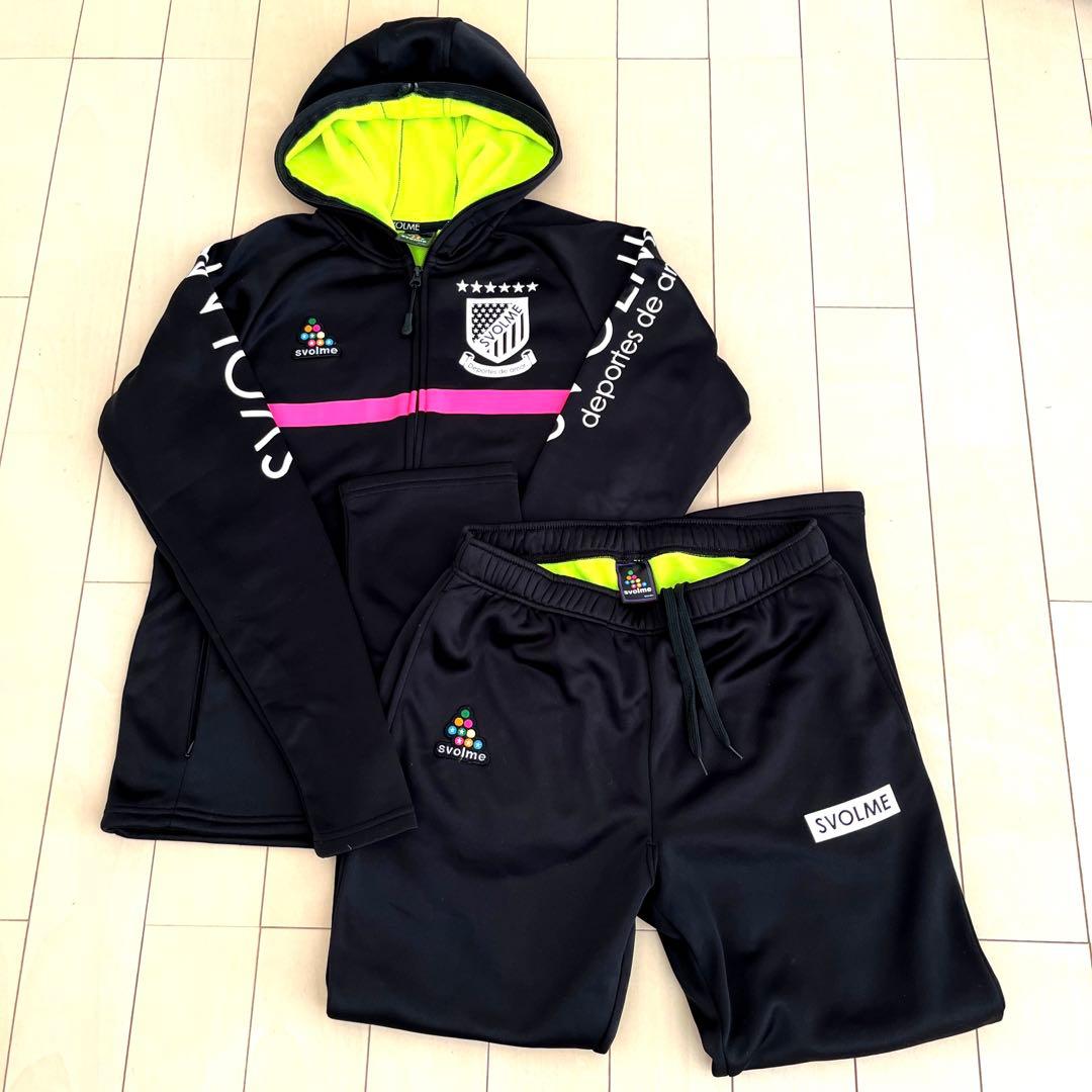 スボルメ　ブラック　フリース　ジャージ　上下セット