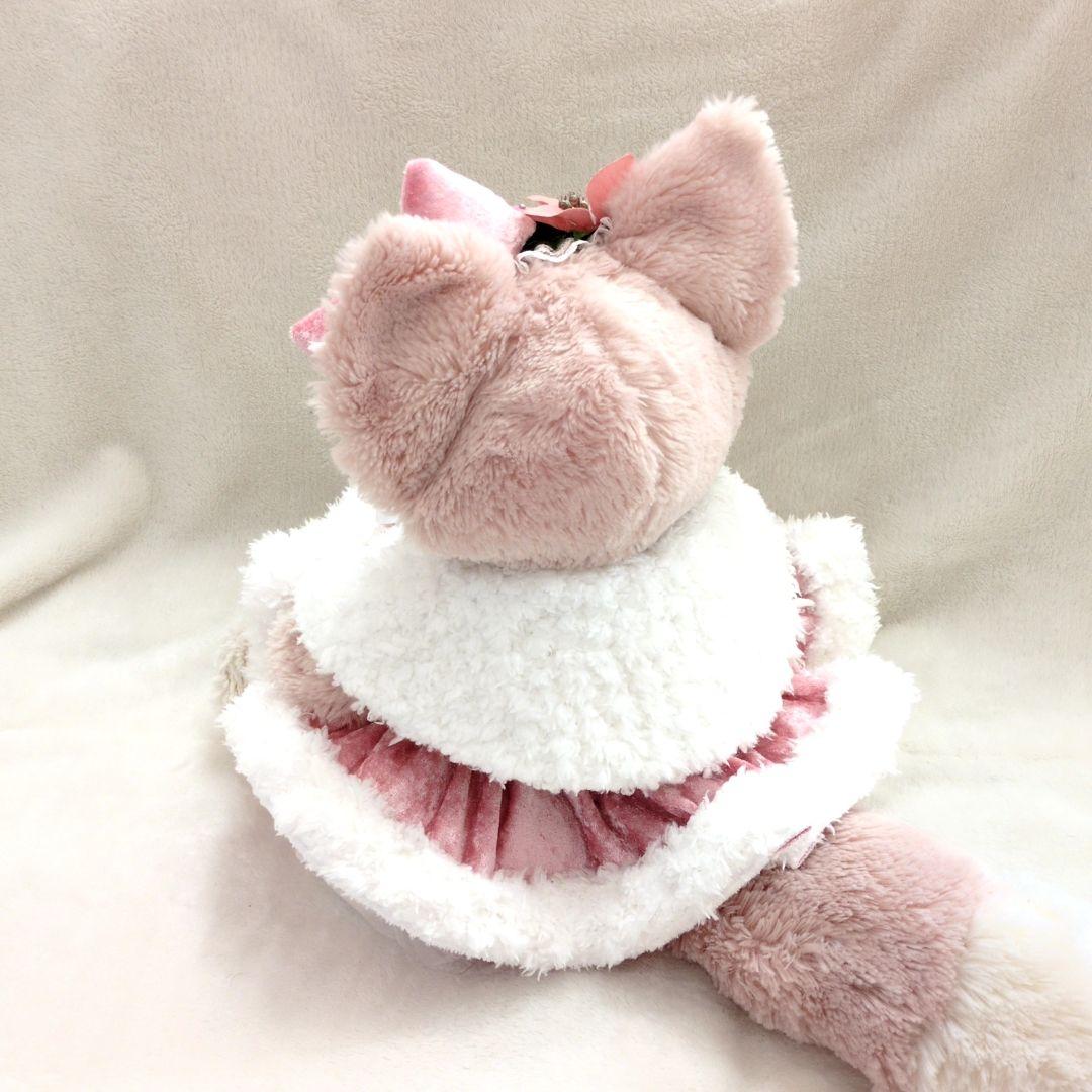 リーナベルコスチューム　Sサイズ用　クリスマスコスチュームピンクベロア　1363