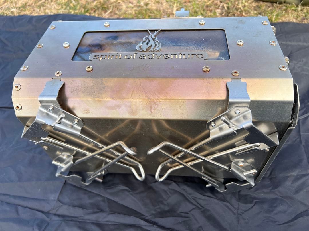 ポータブル薪ストーブ ステンレス製