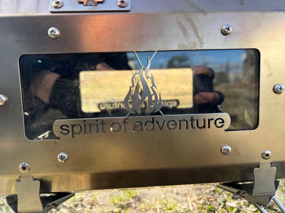 ポータブル薪ストーブ ステンレス製