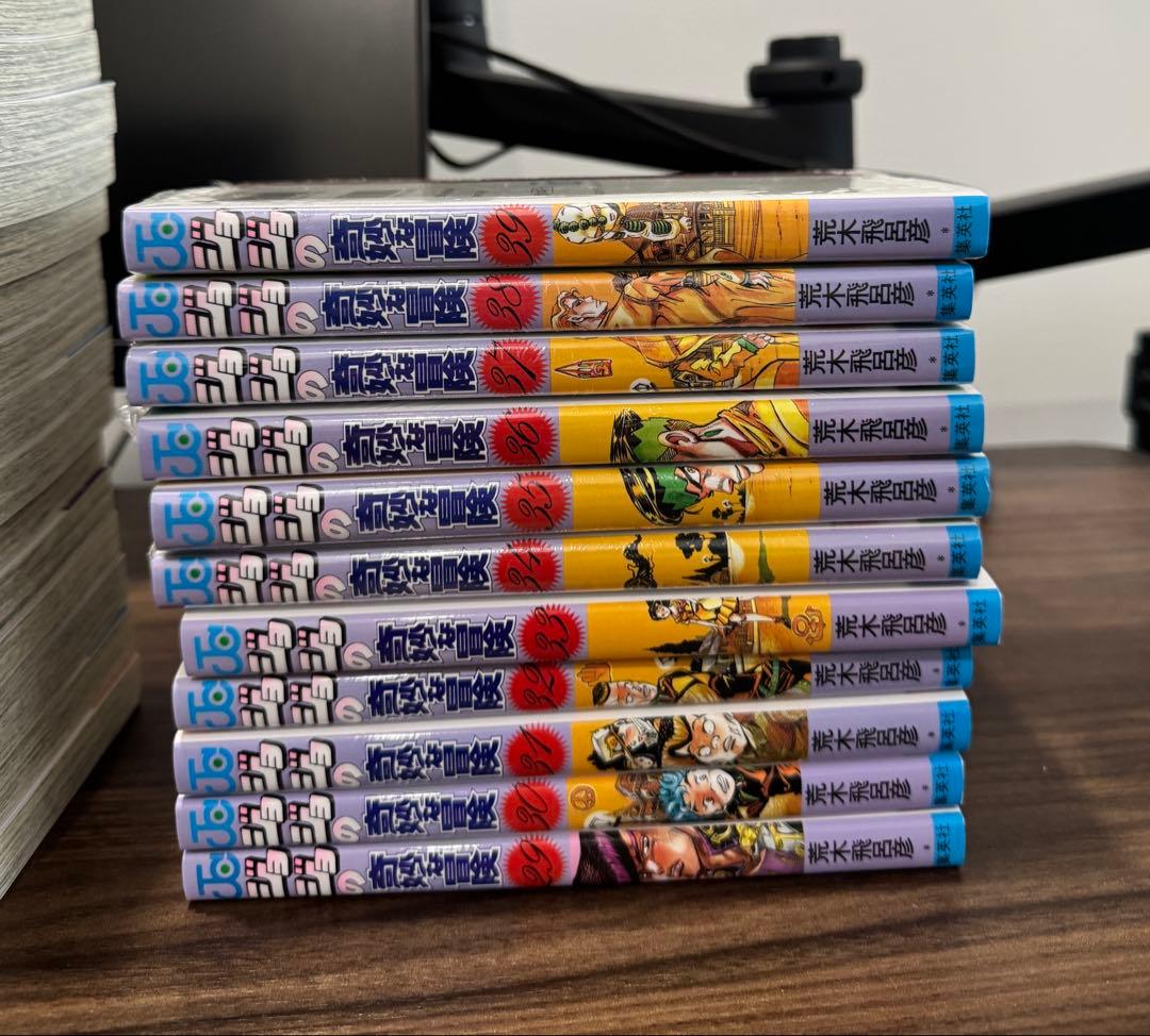 ジョジョの奇妙な冒険　漫画セット（4部、6部、8部）