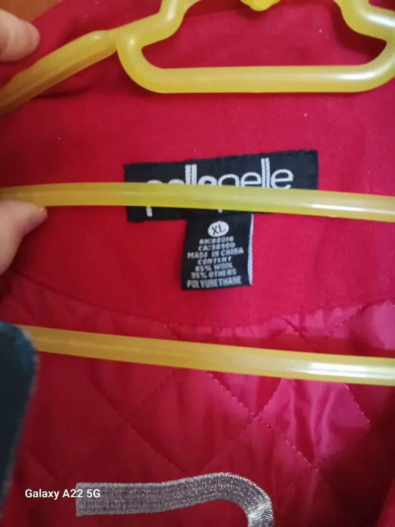 ペレペレ　ジャケット 赤　XL