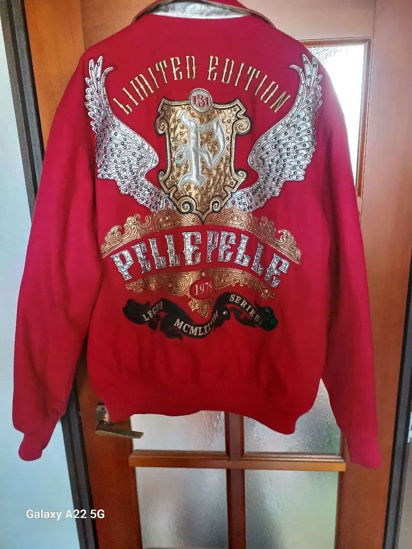 ペレペレ　ジャケット 赤　XL