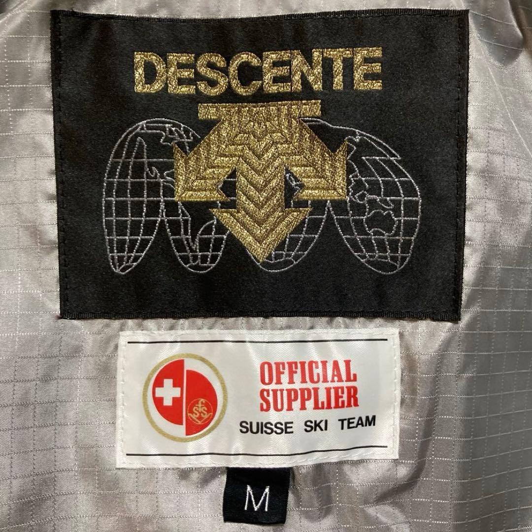 DESCENTE デサント スキーウェア 上下セット リバーシブルダウン　レトロ