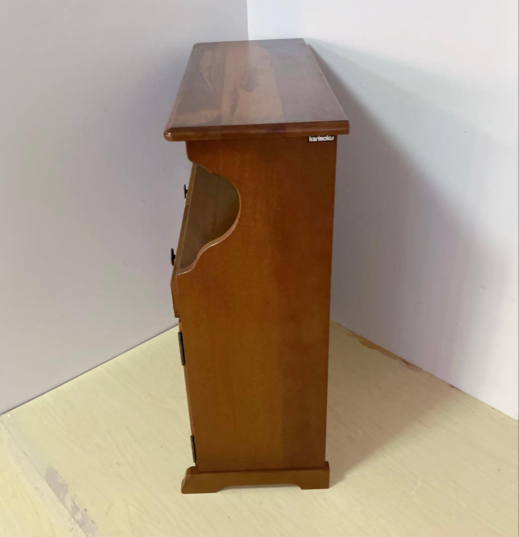 karimoku カリモク コロニアル 電話台　FAX台　サイドチェスト　木製