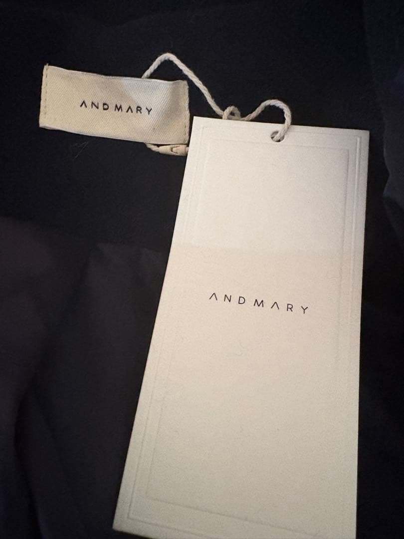 ANDMARY ショートウールコート