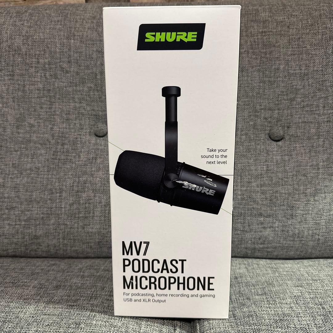 SHURE MV7 ポッドキャストマイク
