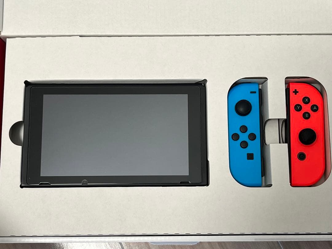 Nintendo Switch 本体ネオン バッテリー強化版セット付属品完備美品