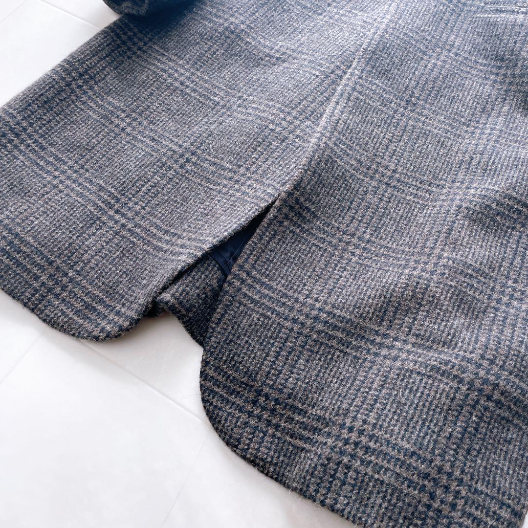 美品✨現行タグ パラスパレス グレンチェック チェスターコート ウール サイズ2