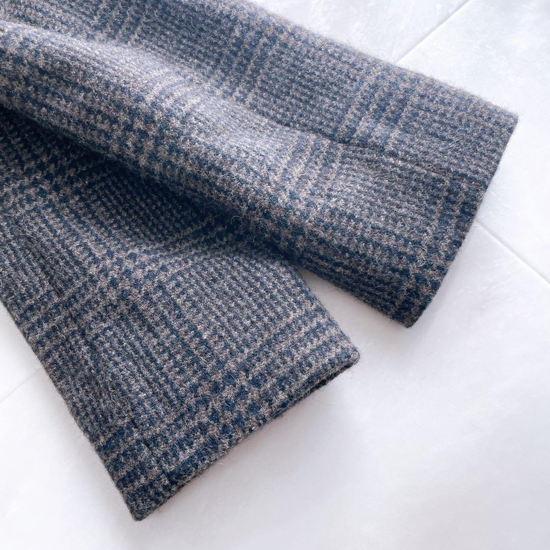 美品✨現行タグ パラスパレス グレンチェック チェスターコート ウール サイズ2