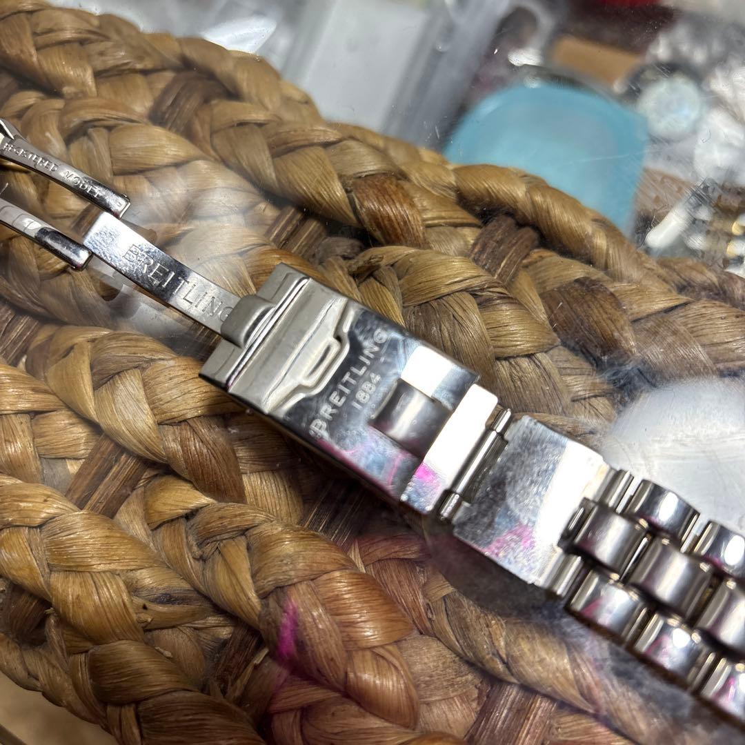 Breitling ステンレススチール 金属ベルト