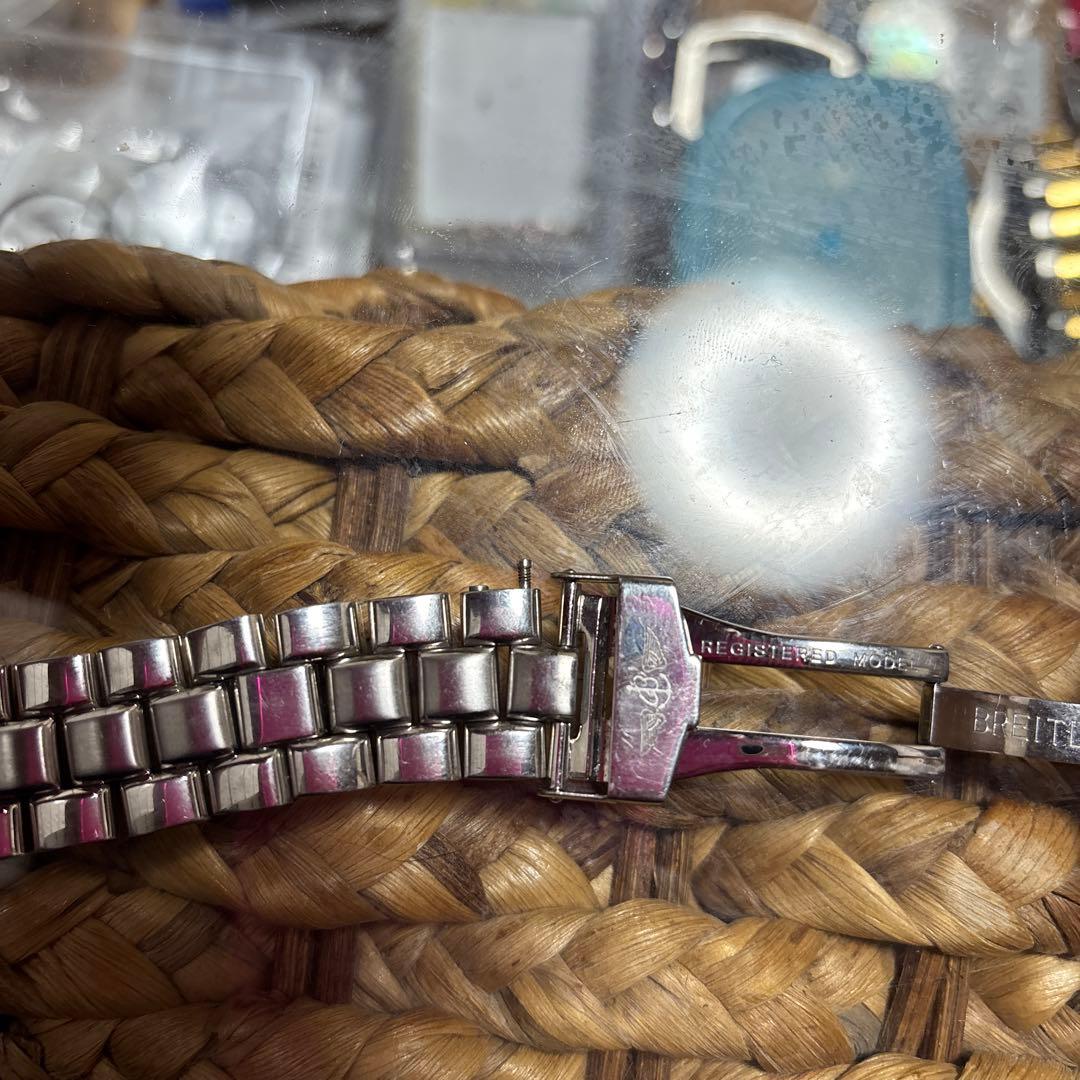 Breitling ステンレススチール 金属ベルト