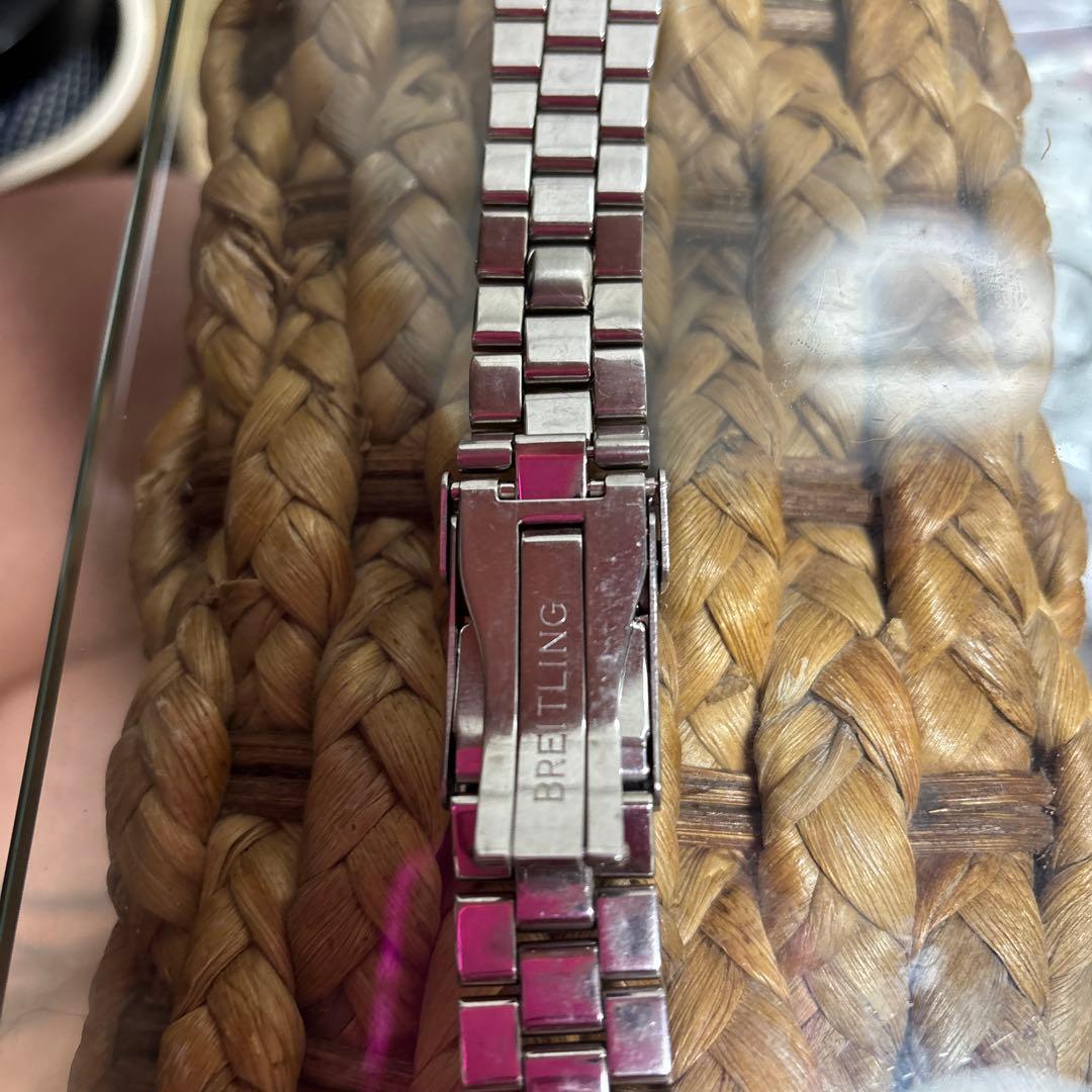 Breitling ステンレススチール 金属ベルト