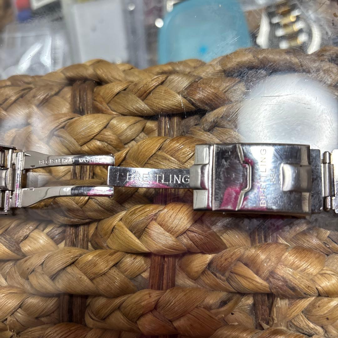 Breitling ステンレススチール 金属ベルト