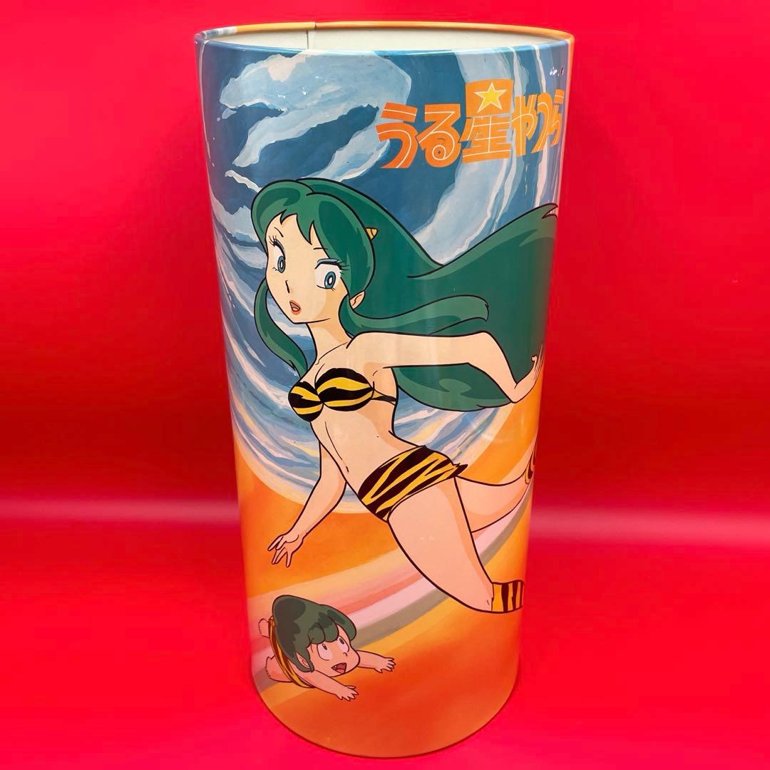 希少★激レア★ うる星やつら ★アニメ★ごみ箱　当時物　昭和レトロ　ブリキ製