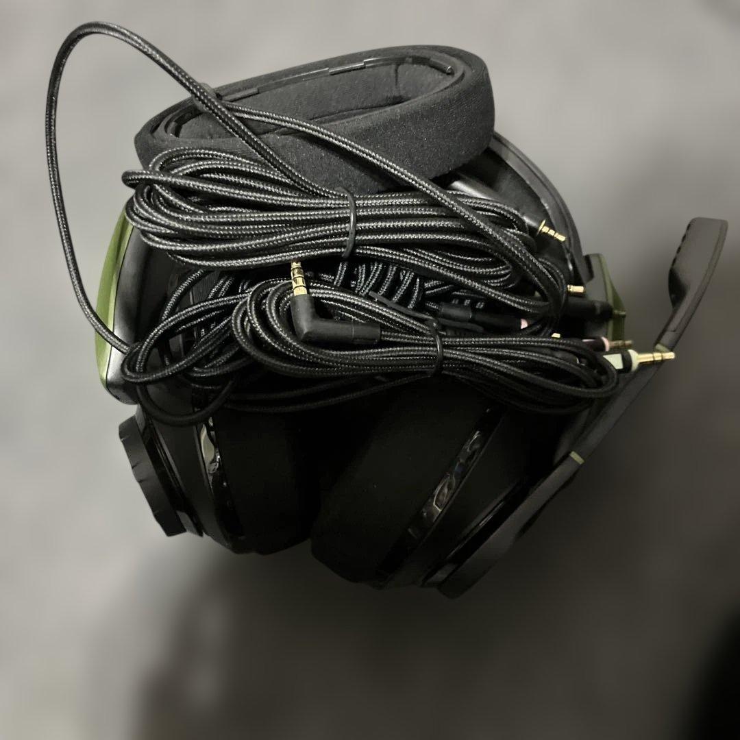 ゲーミングヘッドセット グリーン