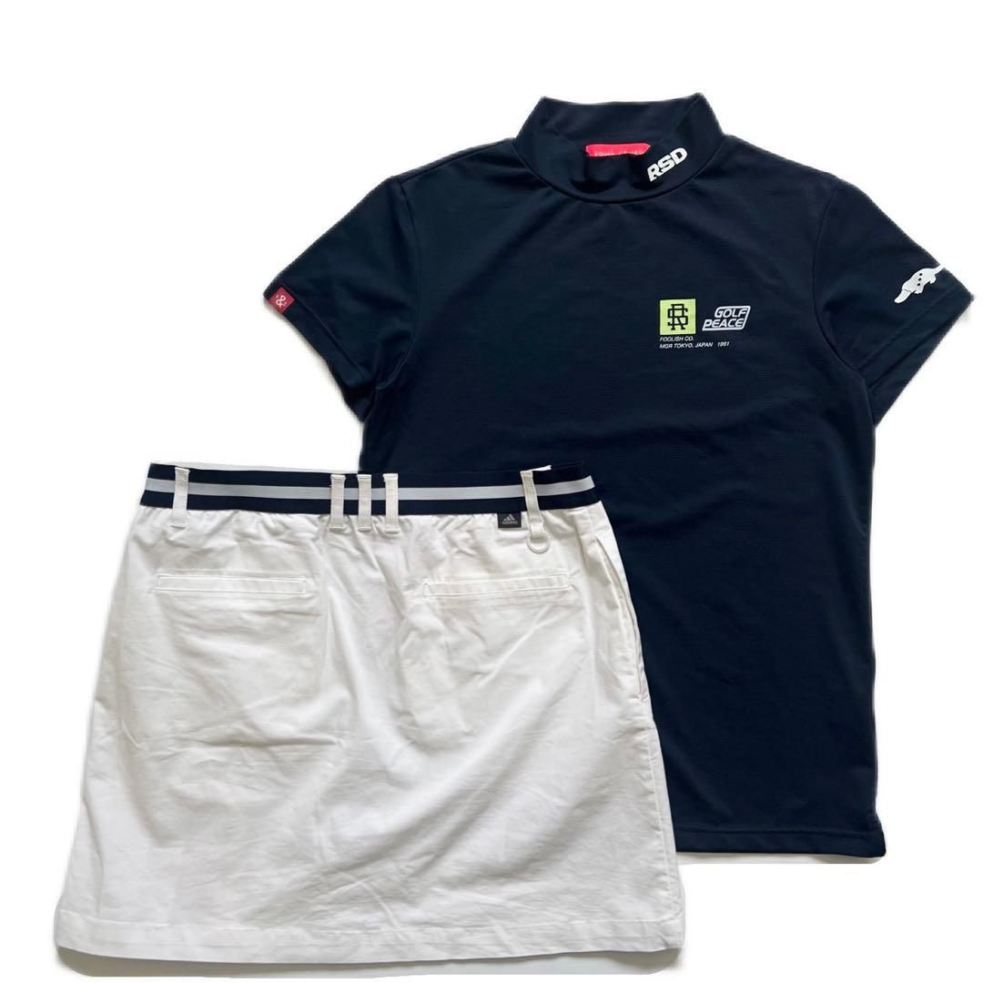 ラフアンドスウェル　アディダスゴルフ　セットアップ　レディース　M 上下