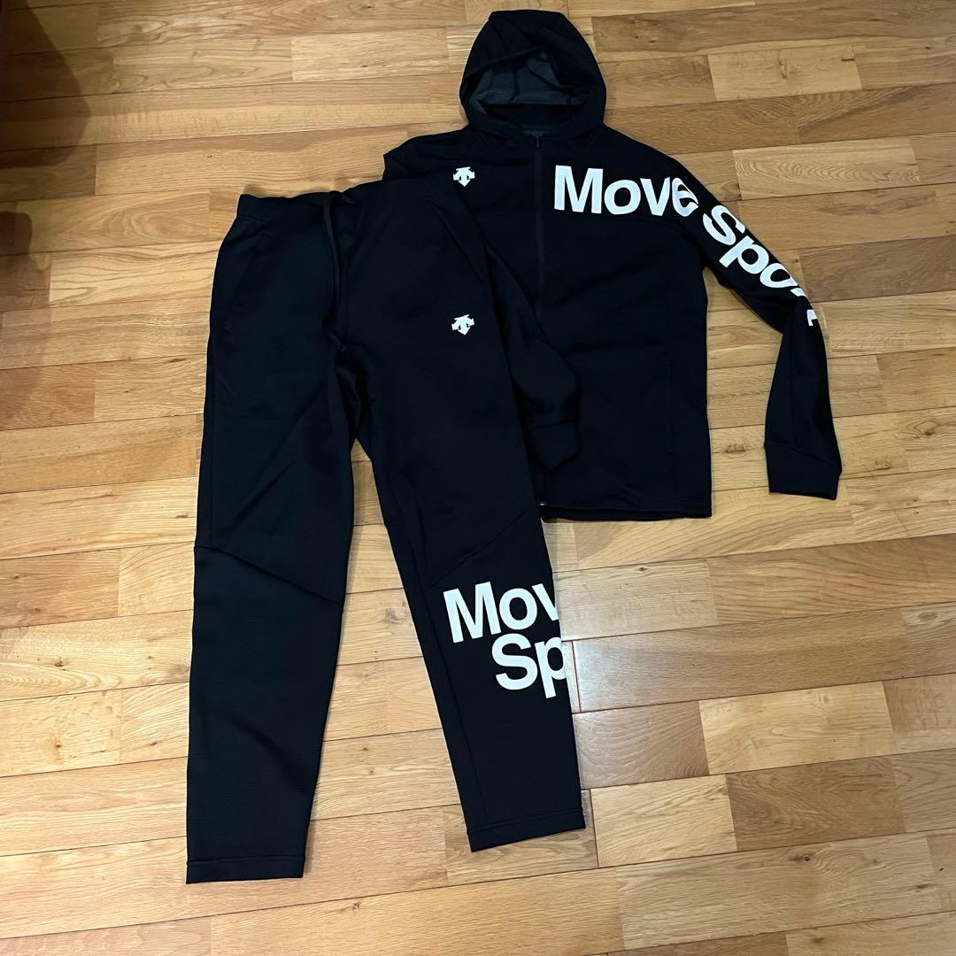 DESCENTEクアトロセンサーフルジップパーカー上下　サイズM【ユニセックス】