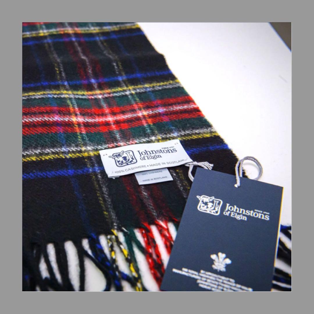 ストール JohnStons タータンチェック