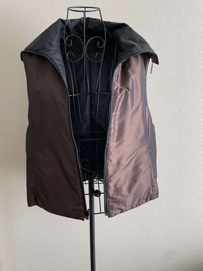 HIROKO KOSHINO ベスト付ロングコート　11号