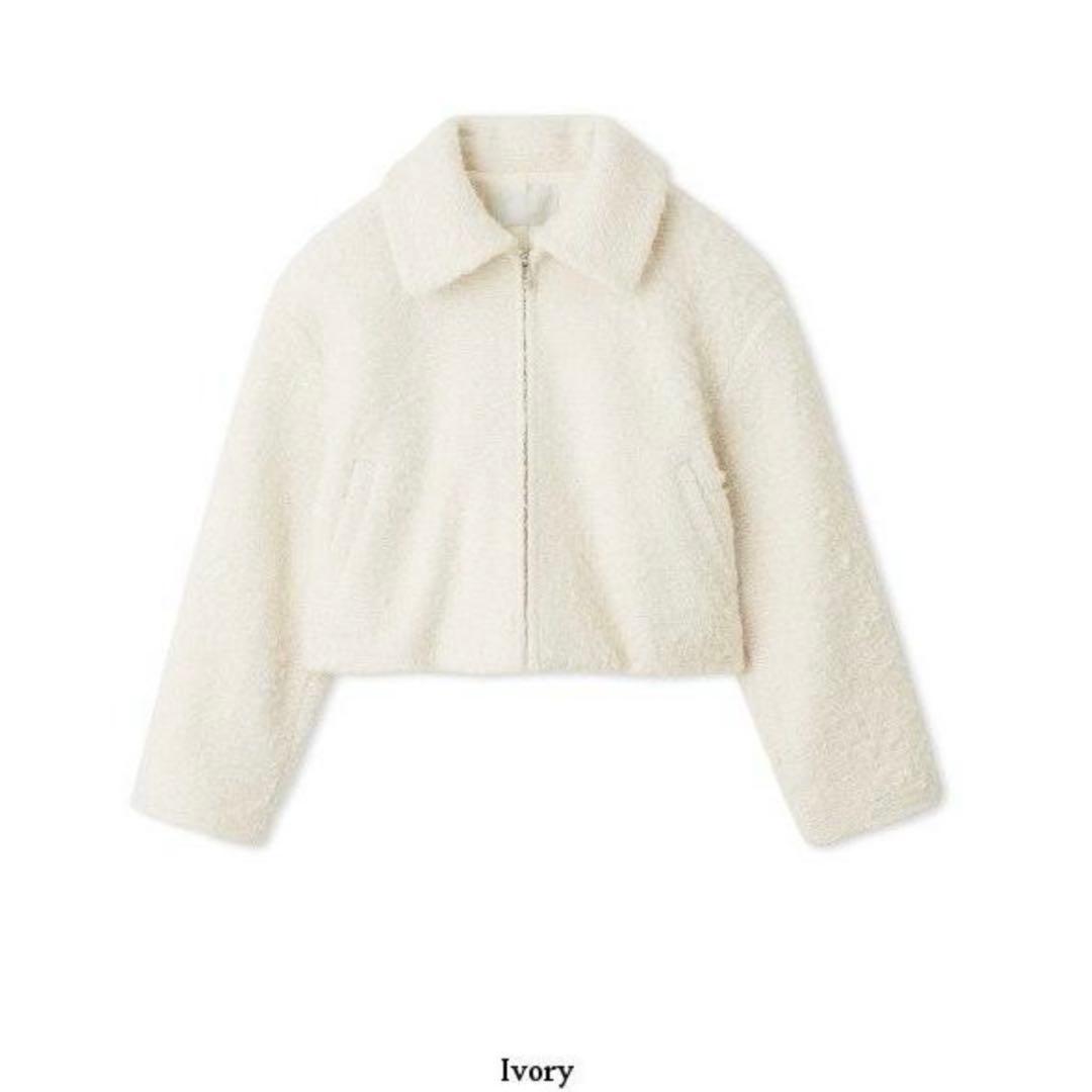 CELFORD バリエーションボックスショートジャケット　ホワイト