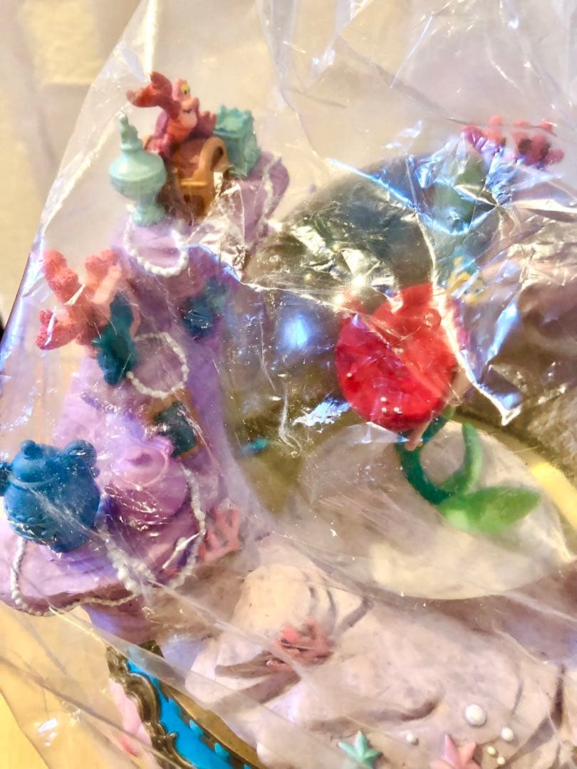 リトルマーメイド　オルゴール　スノーグローブ　スノードーム　アリエル