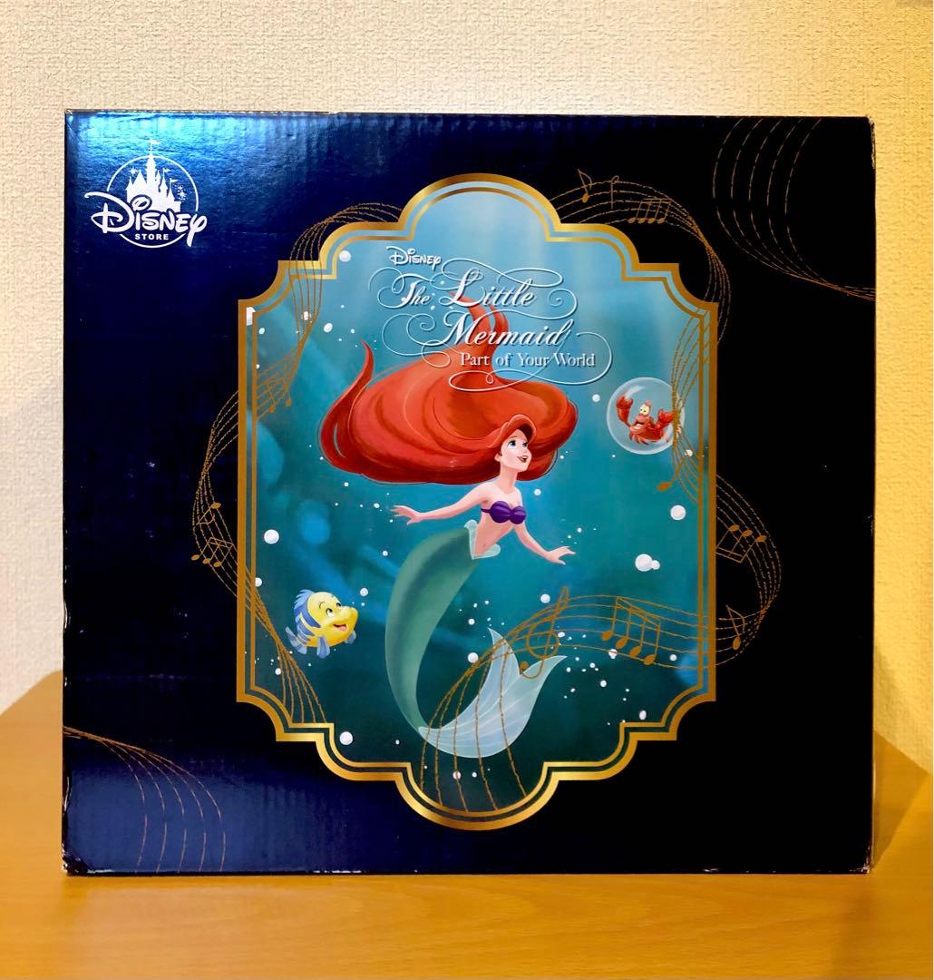 リトルマーメイド　オルゴール　スノーグローブ　スノードーム　アリエル