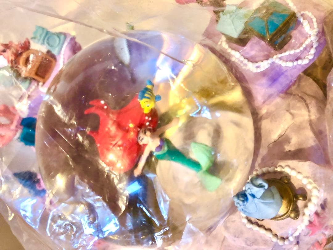 リトルマーメイド　オルゴール　スノーグローブ　スノードーム　アリエル