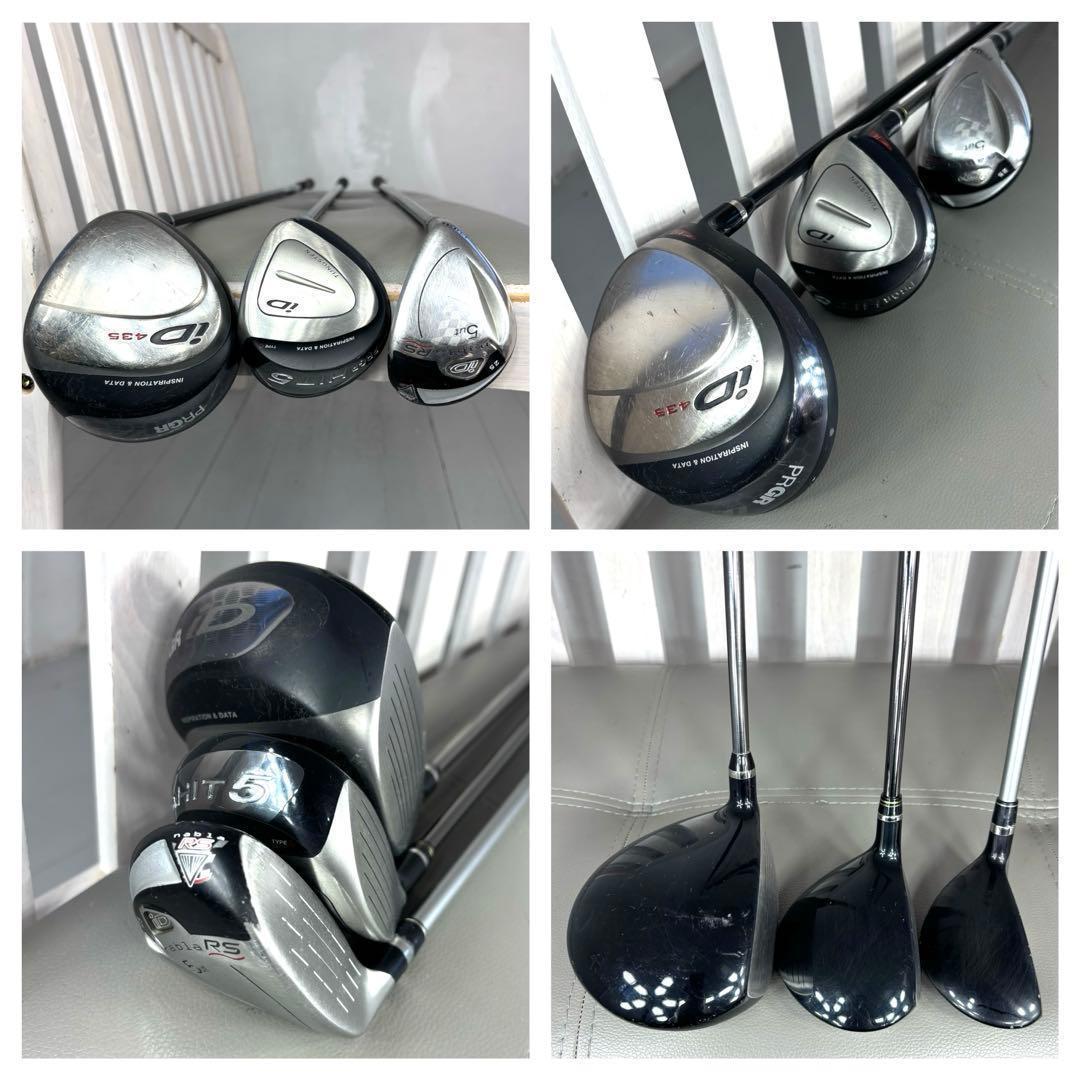 本格派 メンズゴルフクラブ 12本 フルセット ゴルフセット adidas