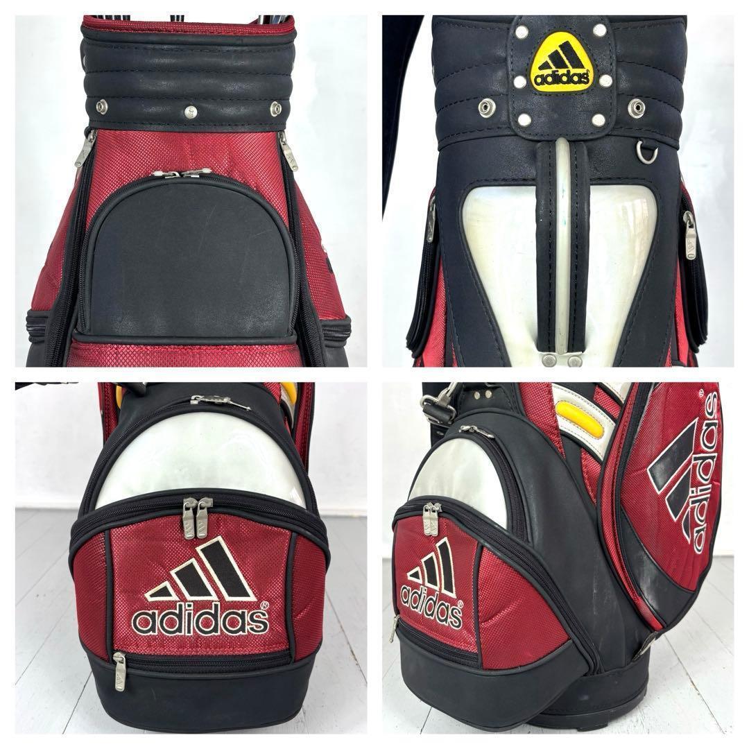 本格派 メンズゴルフクラブ 12本 フルセット ゴルフセット adidas