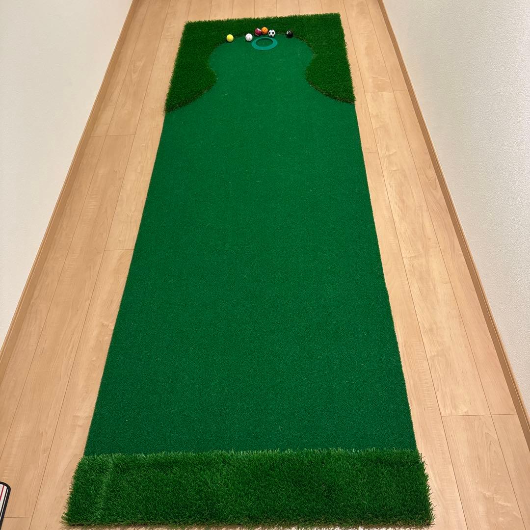 ゴルフ練習マット 人工芝 ボール付き