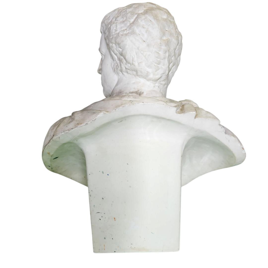 直接引渡限定　石膏像 ブルータス 胸像 デッサン 美術教材 インテリア 大型